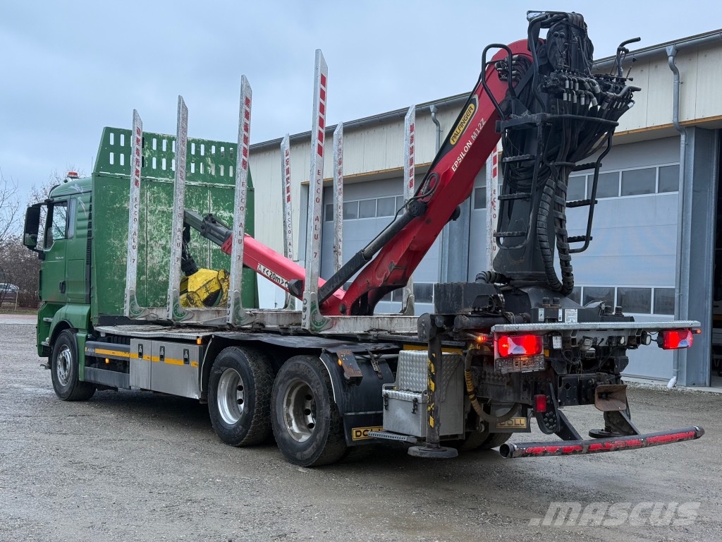 MAN TGX 26.510 Φορτηγά ξυλείας