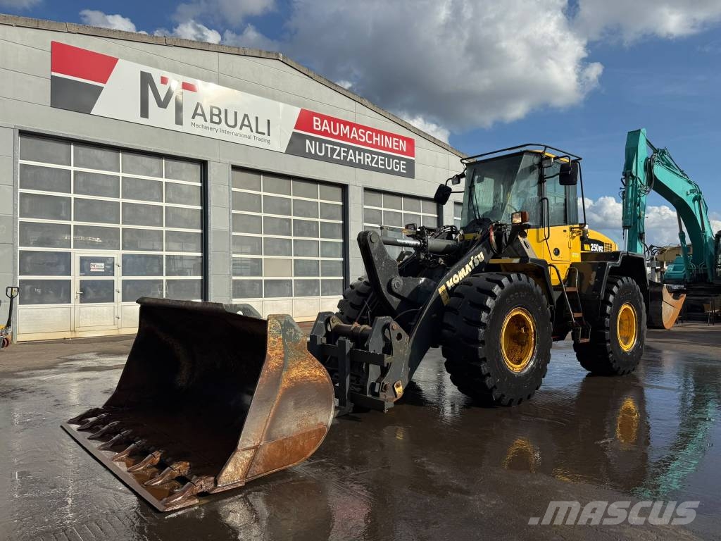 Komatsu WA 250 PZ-6 //BJ. 2010 /3900H/ZSA/SW/GABEL Pale gommate