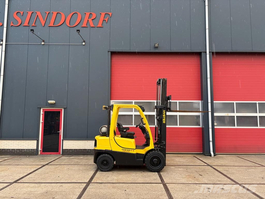 Hyster H2.5 H2.5FT 2500 LPG forklift / heftruck Sideshift Gāzes autoiekrāvēji (LPG)