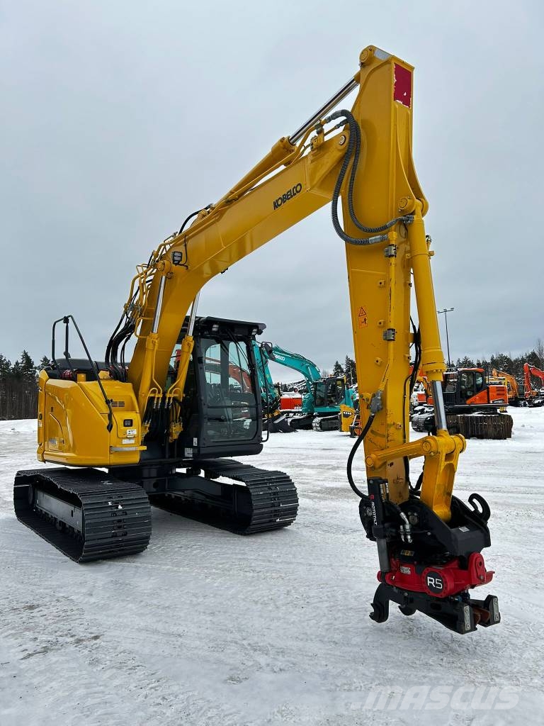 Kobelco SK 140 SR LC-7 / Rototilt,Rasvari.Lämmitin حفارات زحافة