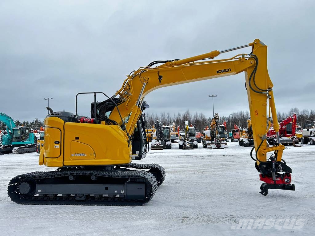 Kobelco SK 140 SR LC-7 / Rototilt,Rasvari.Lämmitin حفارات زحافة