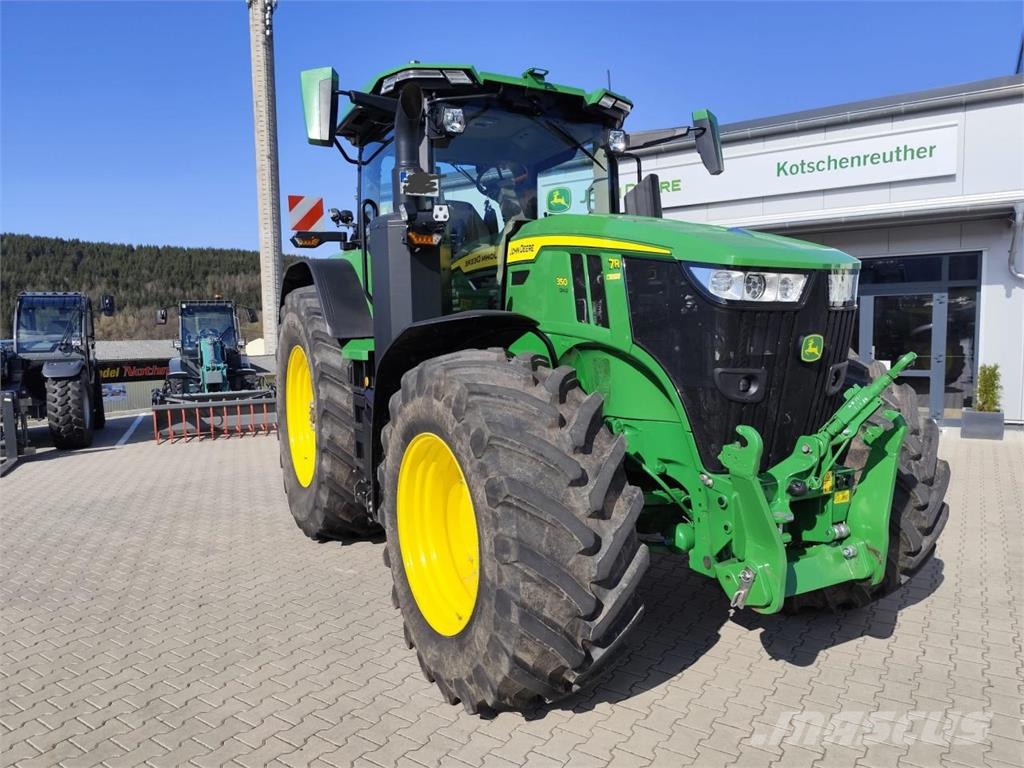 John Deere 7R 350 - Steckachse, Command PRO 트랙터