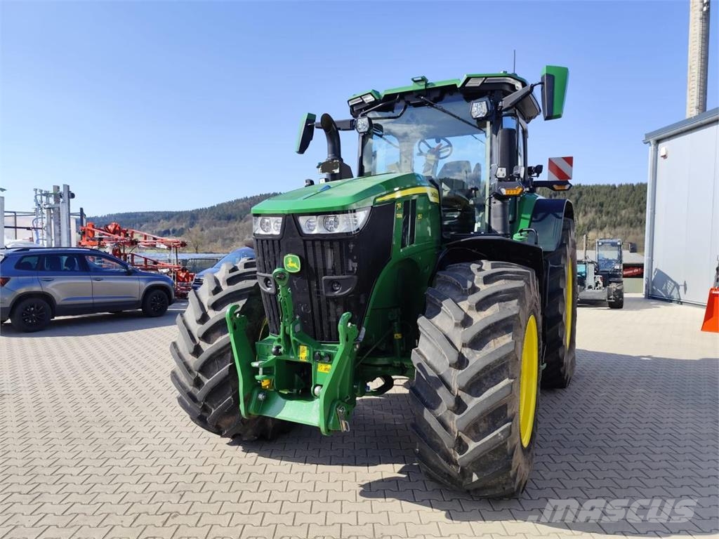 John Deere 7R 350 - Steckachse, Command PRO 트랙터
