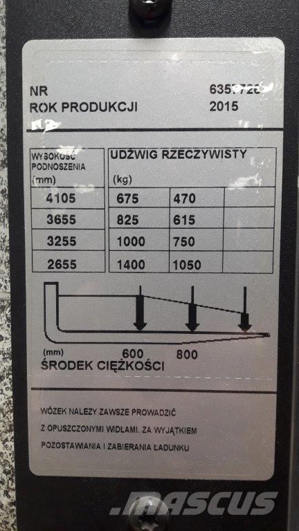 BT SWE 140 (battery 2023) Ajettavat pinoamisvaunut