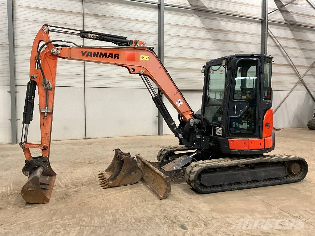 Yanmar Vio 57-6 U حفارات صغيرة أقل من 7 طن (حفارات صغيرة)