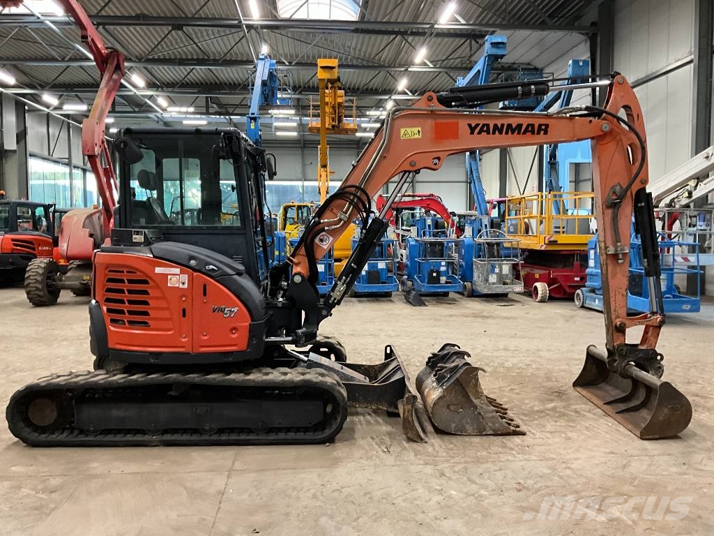 Yanmar Vio 57-6 U حفارات صغيرة أقل من 7 طن (حفارات صغيرة)