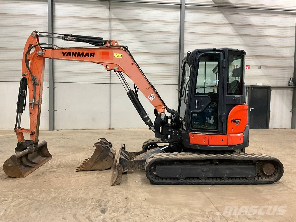 Yanmar Vio 57-6 U حفارات صغيرة أقل من 7 طن (حفارات صغيرة)