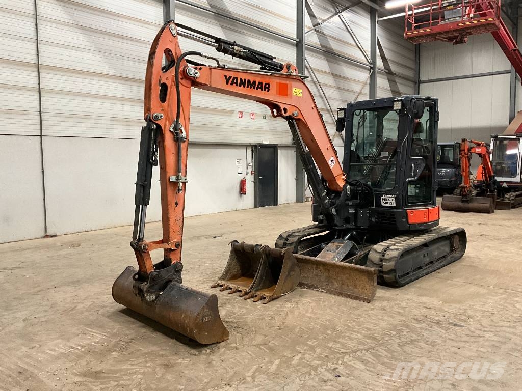 Yanmar Vio 57-6 U حفارات صغيرة أقل من 7 طن (حفارات صغيرة)