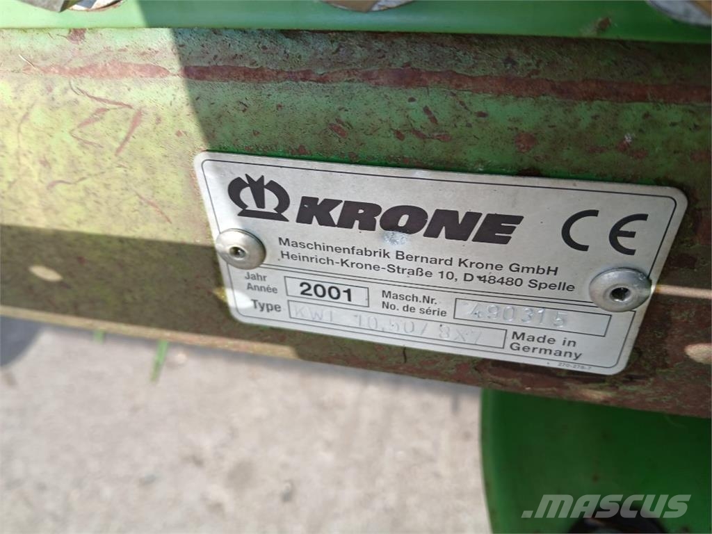 Krone KWT 10.50 Grābekļi un siena ārdītāji