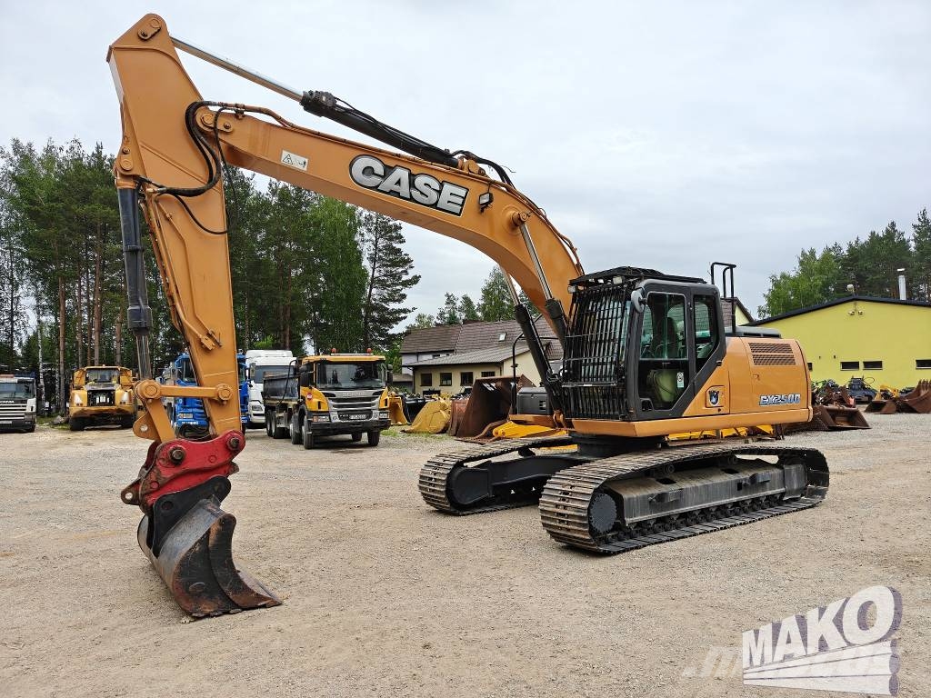 CASE CX 250 D Rupsgraafmachines