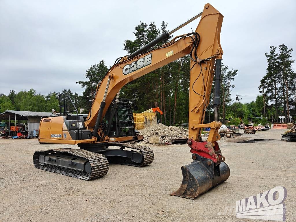 CASE CX 250 D Rupsgraafmachines