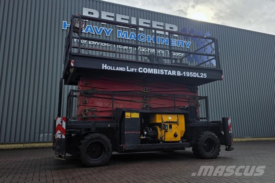 Holland Lift Combistar B-195DL25-4WD/P/N Diesel, 4x4 Drive, 21. Saxliftar