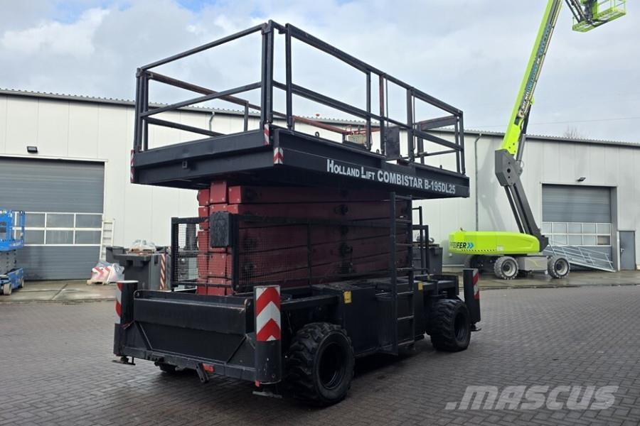 Holland Lift Combistar B-195DL25-4WD/P/N Diesel, 4x4 Drive, 21. Saxliftar