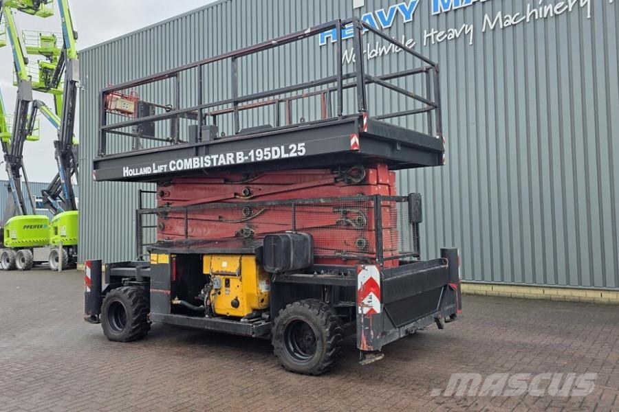 Holland Lift Combistar B-195DL25-4WD/P/N Diesel, 4x4 Drive, 21. Saxliftar