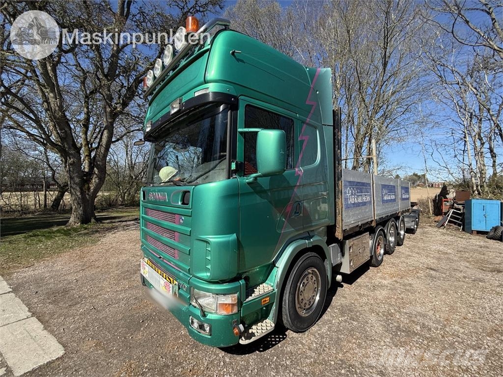 Scania R124Gb 8X2 4Nb470 Camiones portacontenedores