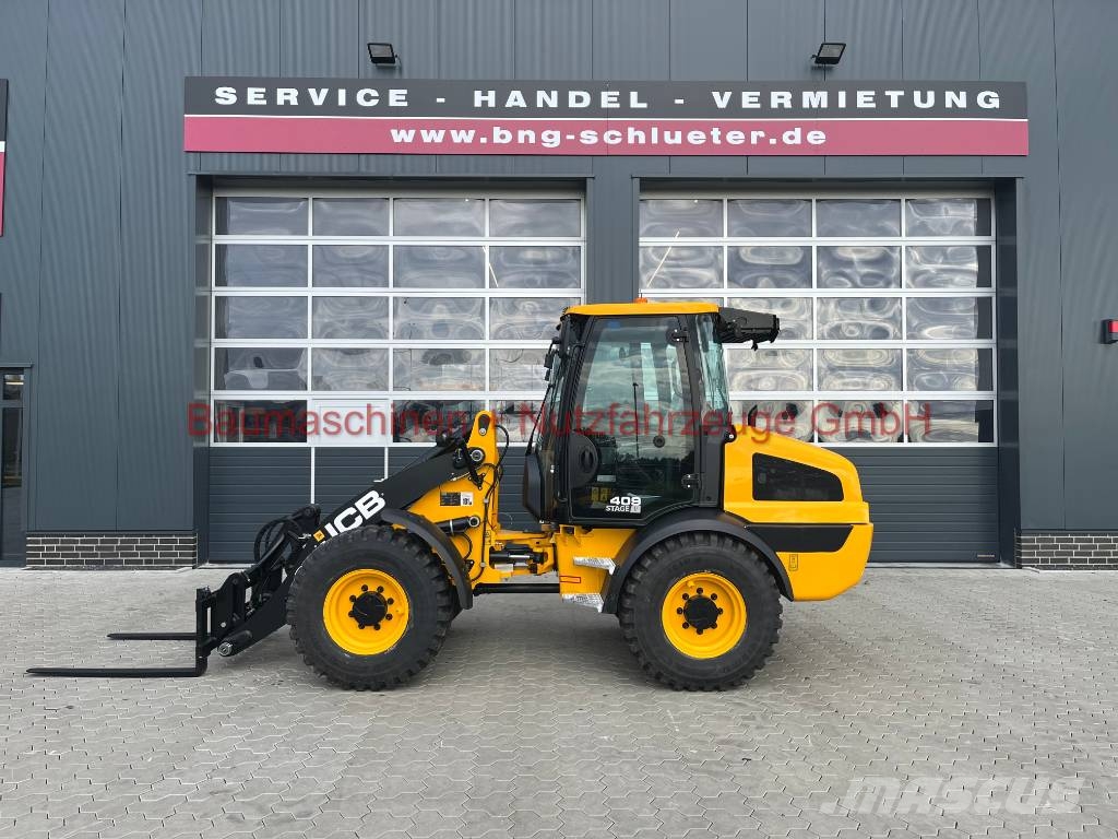 JCB 409 NEU 40 km/h KLIMA A/C Kolové nakladače