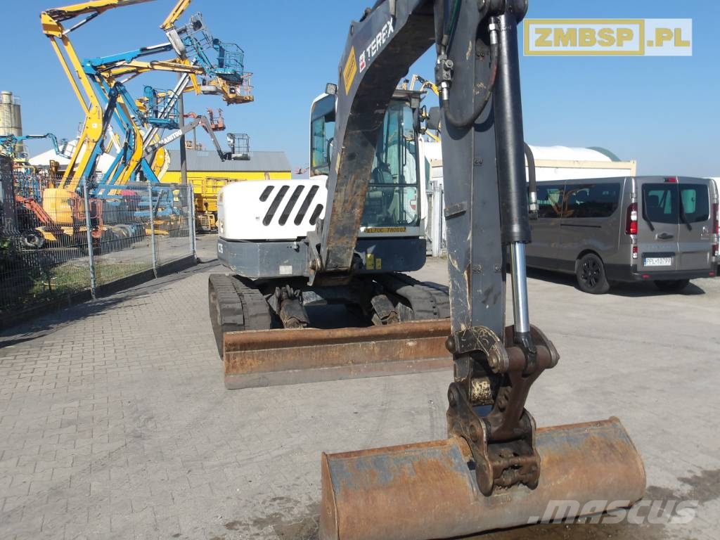 Terex TC 75 Vidutinės galios ekskavatoriai 7-12 t