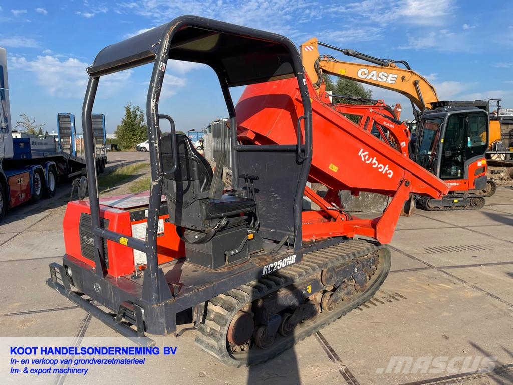 Kubota KC 250/Canycom s25 Roomikkallurid