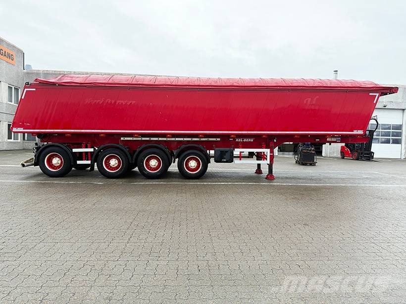 Kel-Berg Tipper / Alukastenmulde Kipper 41 m3 Semi-reboques basculantes