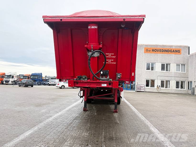 Kel-Berg Tipper / Alukastenmulde Kipper 41 m3 Semi-reboques basculantes