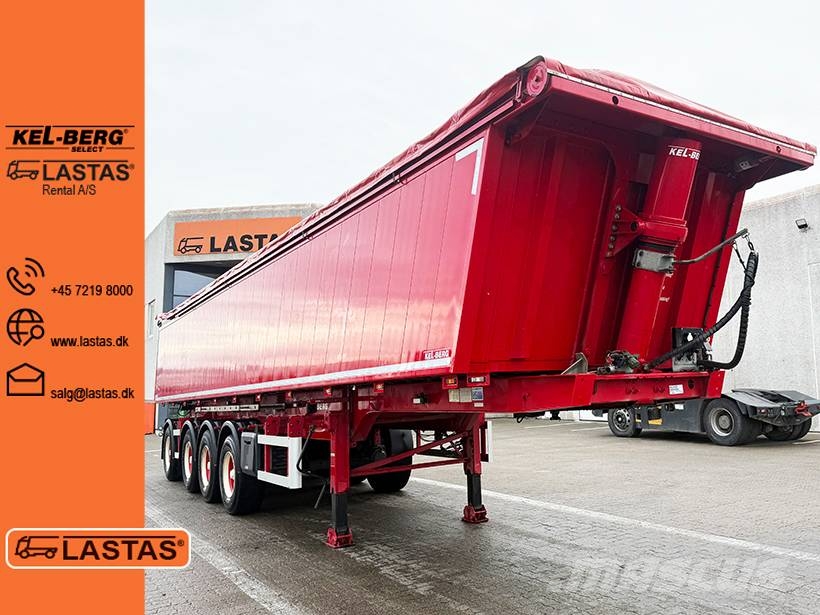 Kel-Berg Tipper / Alukastenmulde Kipper 41 m3 Semi-reboques basculantes