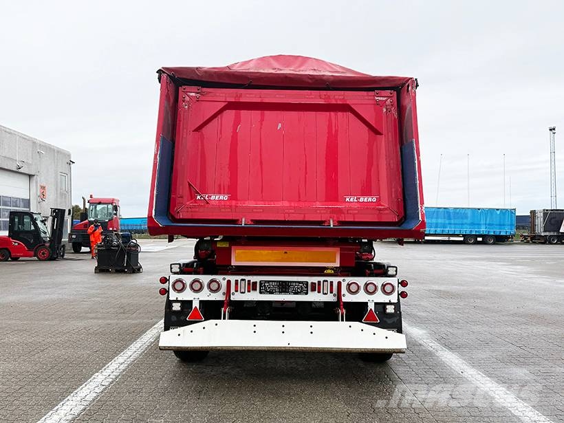 Kel-Berg Tipper / Alukastenmulde Kipper 41 m3 Semi-reboques basculantes