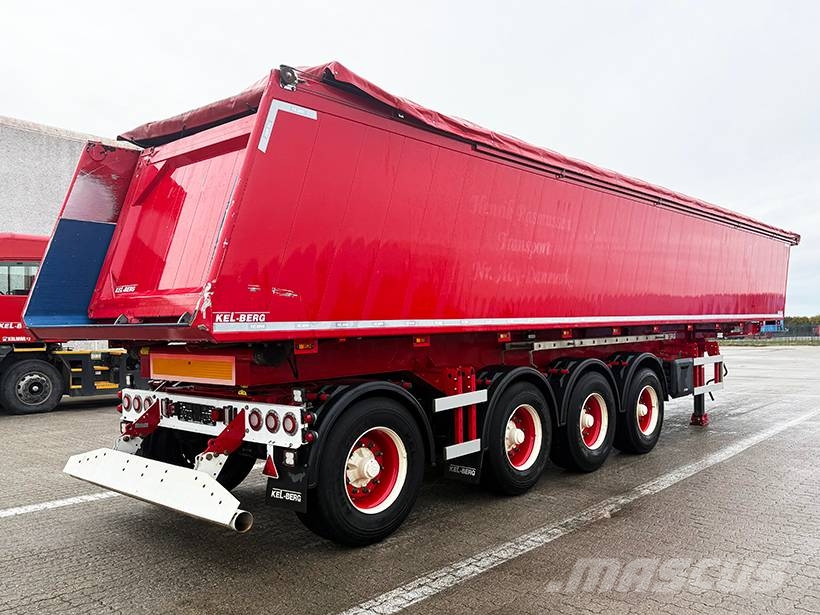 Kel-Berg Tipper / Alukastenmulde Kipper 41 m3 Semi-reboques basculantes