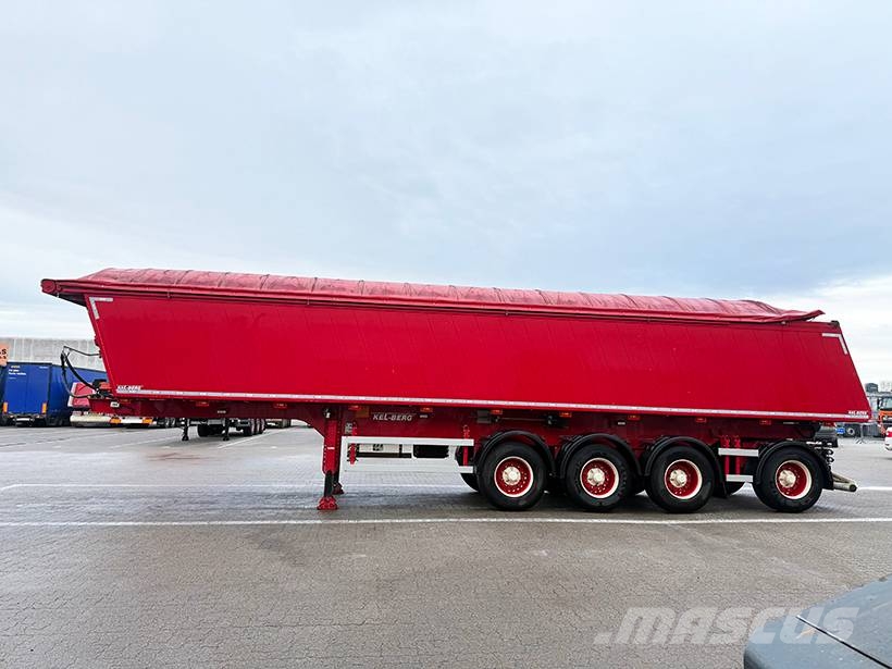 Kel-Berg Tipper / Alukastenmulde Kipper 41 m3 Semi-reboques basculantes