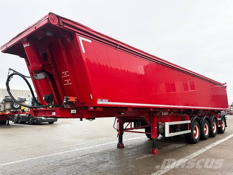 Kel-Berg Tipper / Alukastenmulde Kipper 41 m3 Semi-reboques basculantes