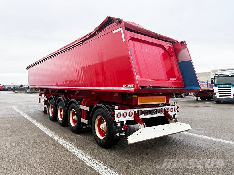 Kel-Berg Tipper / Alukastenmulde Kipper 41 m3 Semi-reboques basculantes