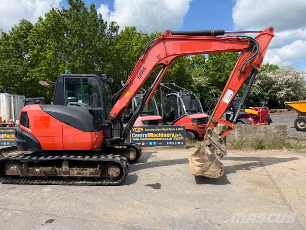 Kubota KX 080-4 Малые экскаваторы 7т-12т