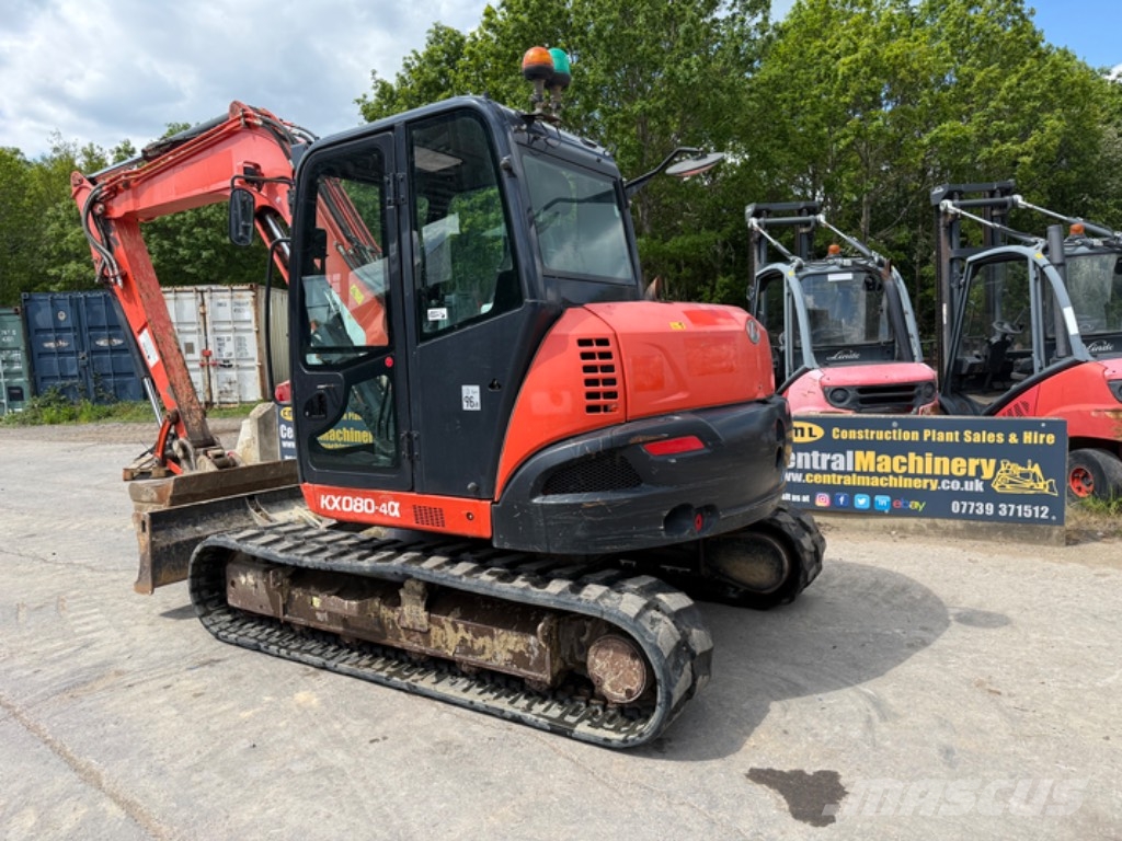 Kubota KX 080-4 Малые экскаваторы 7т-12т