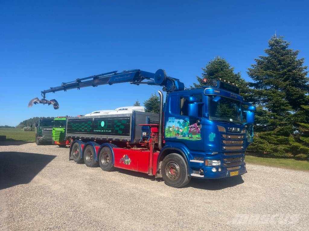 Scania R 560 V8 شاحنات الرافعات
