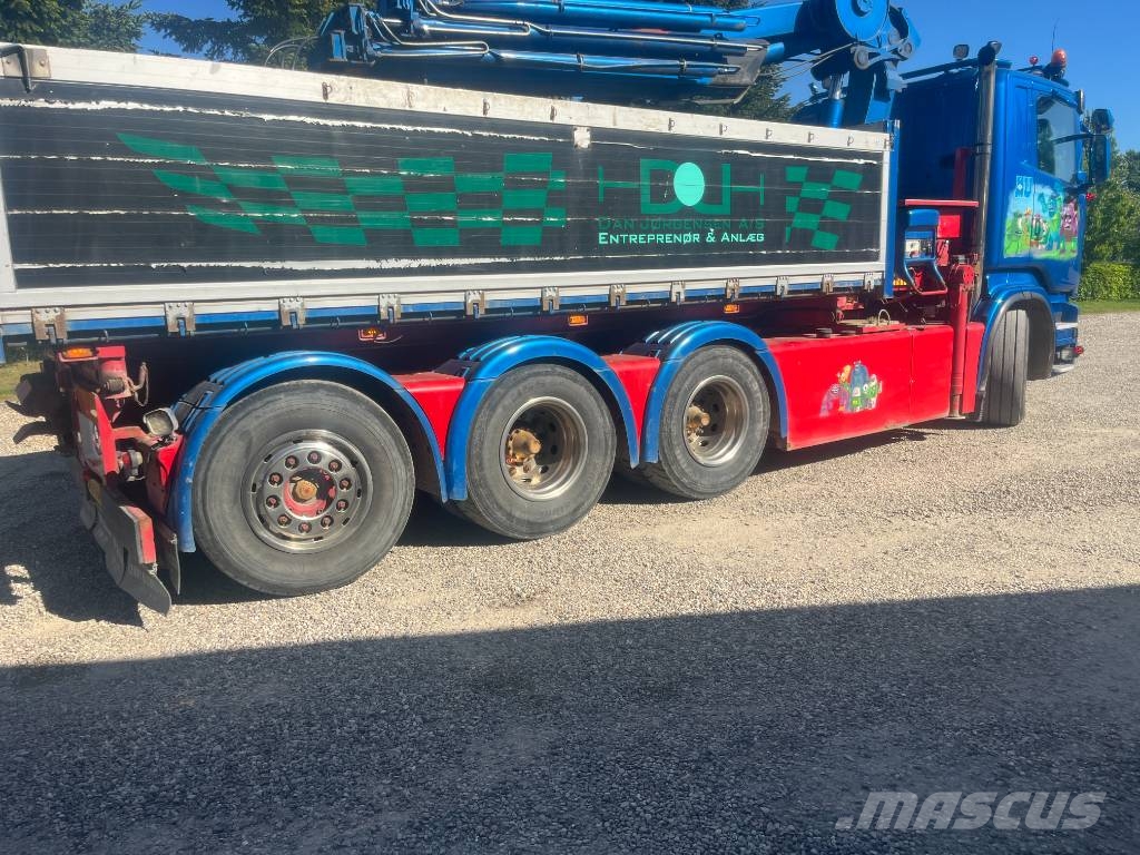 Scania R 560 V8 شاحنات الرافعات