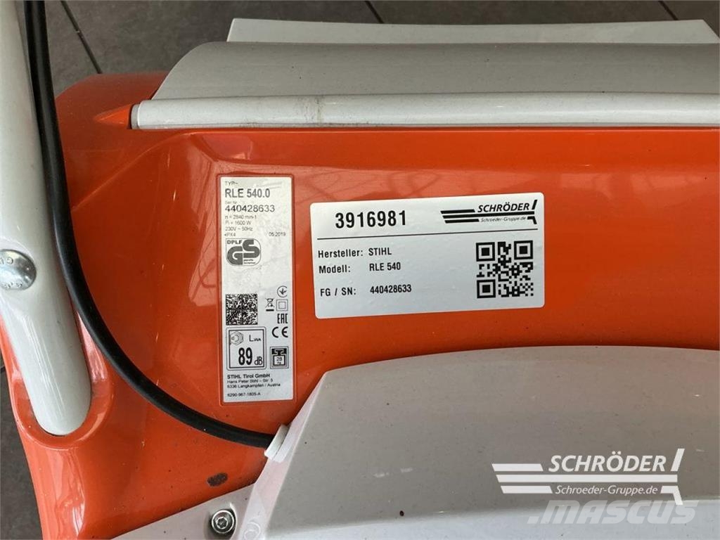 Stihl RLE 540 معدات العناية بالأرض - غير ذلك