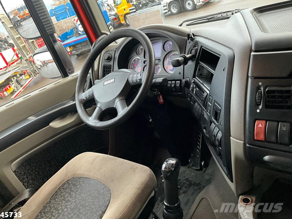 DAF FAT 105 XF 460 6x4 Manual Full Steel Hiab 16 Tonme автокрани