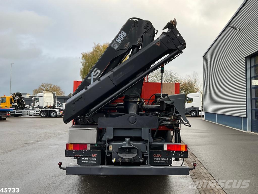 DAF FAT 105 XF 460 6x4 Manual Full Steel Hiab 16 Tonme автокрани