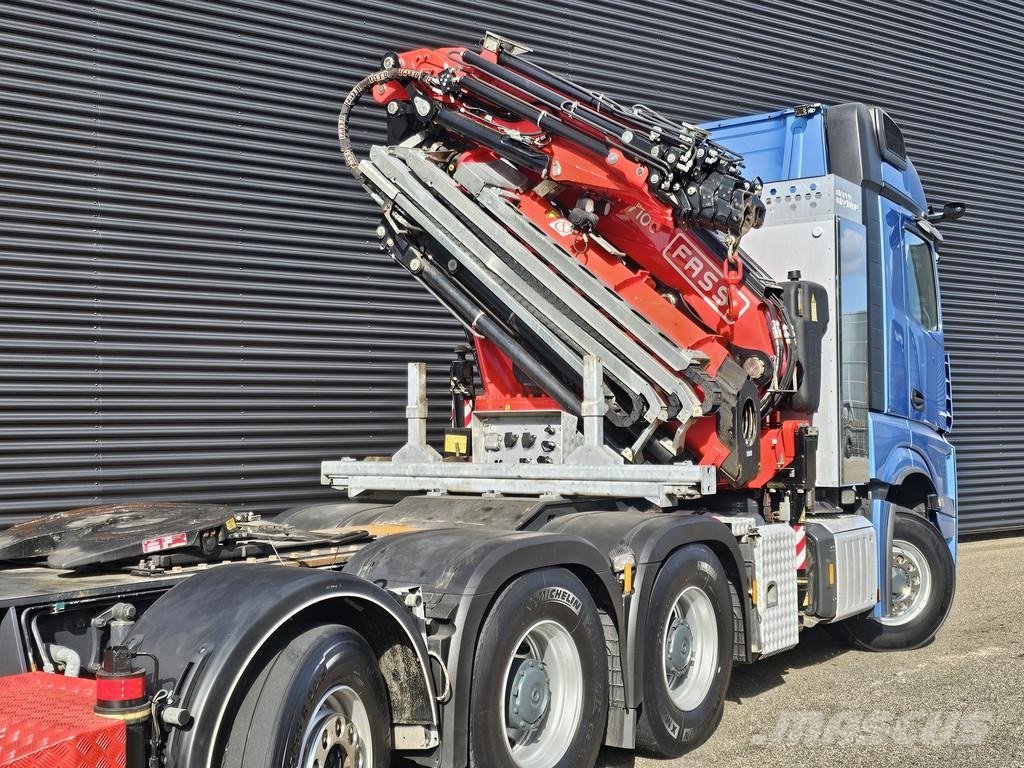 Mercedes-Benz 3353 8x4 / FASSI 71 T/M + JIB / CRANE / KRAN وحدات الجر