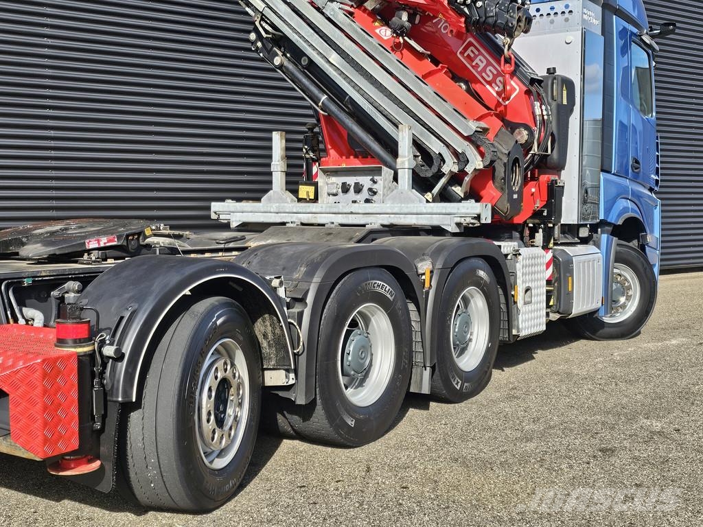 Mercedes-Benz 3353 8x4 / FASSI 71 T/M + JIB / CRANE / KRAN وحدات الجر