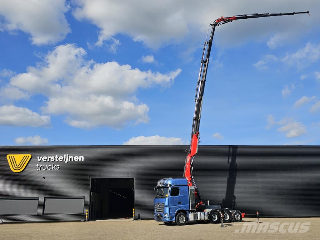 Mercedes-Benz 3353 8x4 / FASSI 71 T/M + JIB / CRANE / KRAN وحدات الجر