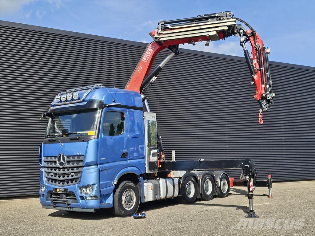 Mercedes-Benz 3353 8x4 / FASSI 71 T/M + JIB / CRANE / KRAN وحدات الجر
