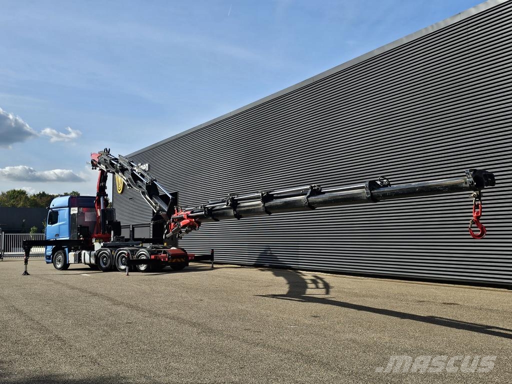 Mercedes-Benz 3353 8x4 / FASSI 71 T/M + JIB / CRANE / KRAN وحدات الجر