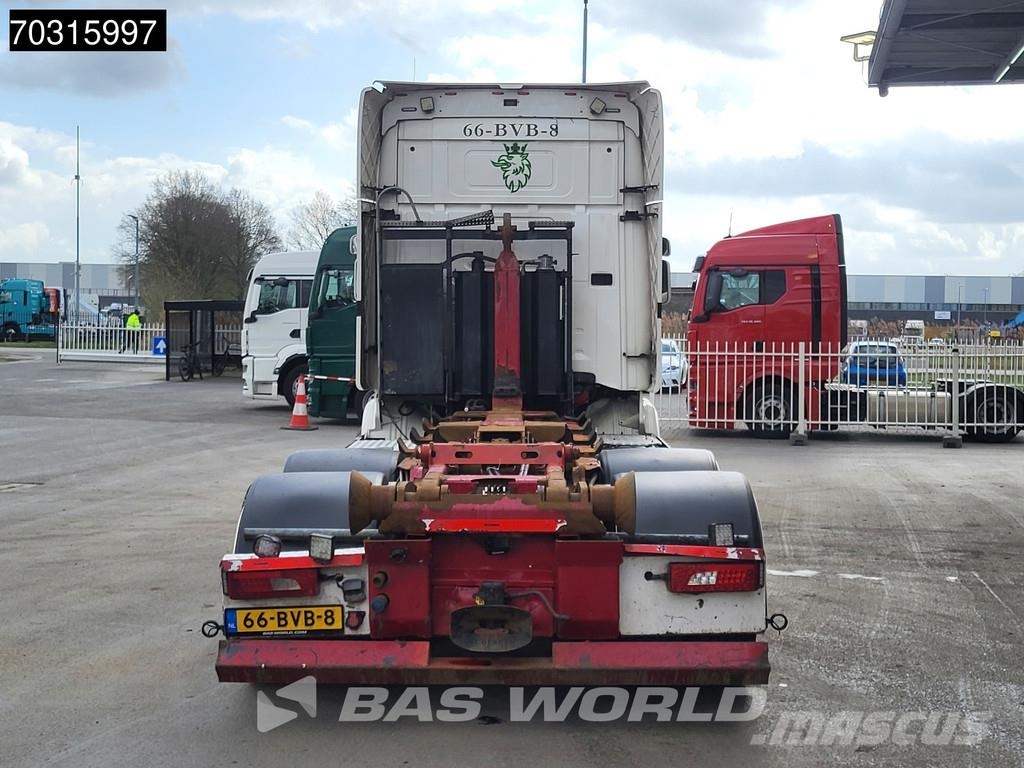 Scania R580 R 6X2 NL-Truck HIAB XR21SL56 Manual ACC Full Vrachtwagen met containersysteem