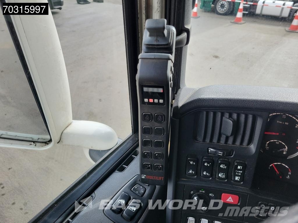 Scania R580 R 6X2 NL-Truck HIAB XR21SL56 Manual ACC Full Vrachtwagen met containersysteem
