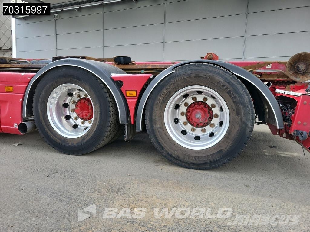 Scania R580 R 6X2 NL-Truck HIAB XR21SL56 Manual ACC Full Vrachtwagen met containersysteem