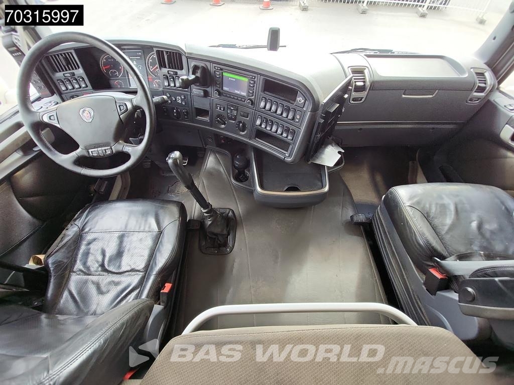 Scania R580 R 6X2 NL-Truck HIAB XR21SL56 Manual ACC Full Vrachtwagen met containersysteem