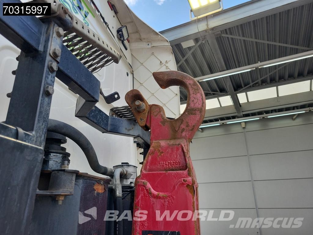 Scania R580 R 6X2 NL-Truck HIAB XR21SL56 Manual ACC Full Vrachtwagen met containersysteem