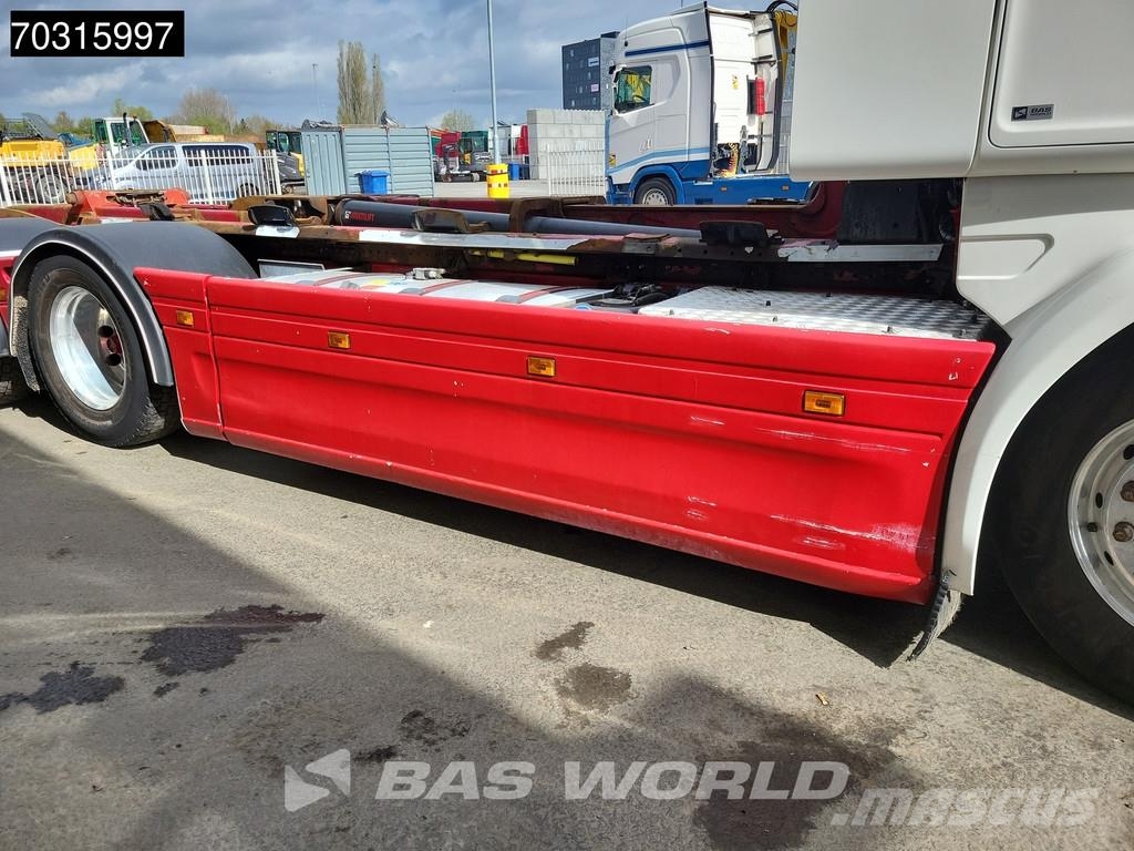 Scania R580 R 6X2 NL-Truck HIAB XR21SL56 Manual ACC Full Vrachtwagen met containersysteem
