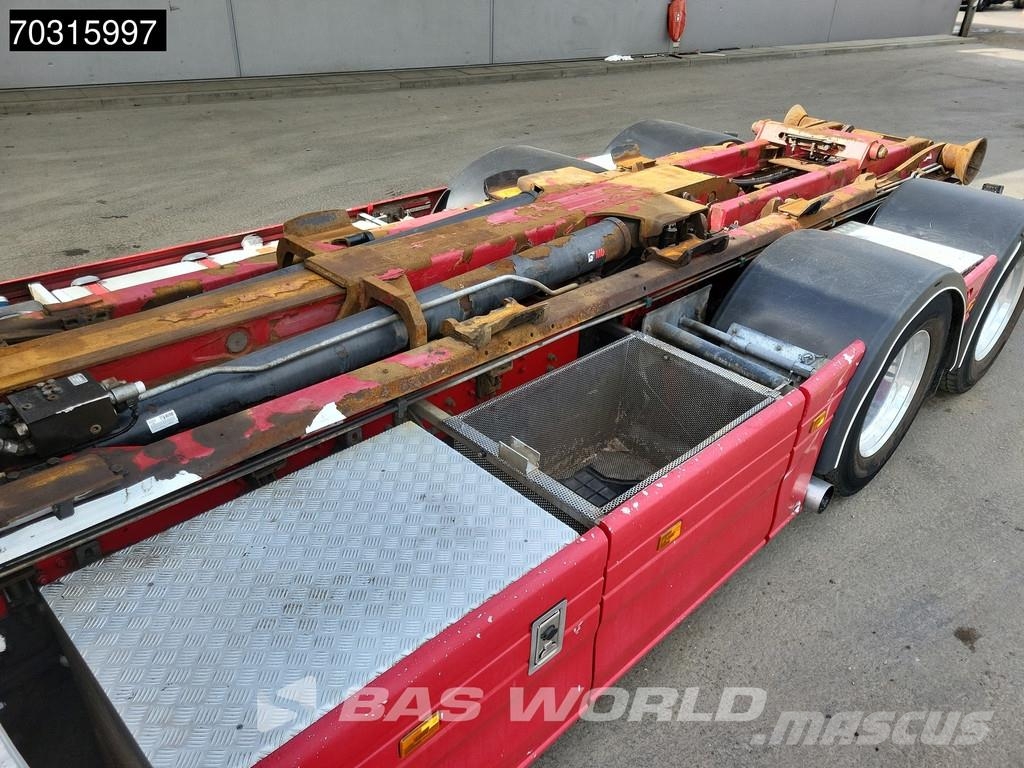 Scania R580 R 6X2 NL-Truck HIAB XR21SL56 Manual ACC Full Vrachtwagen met containersysteem