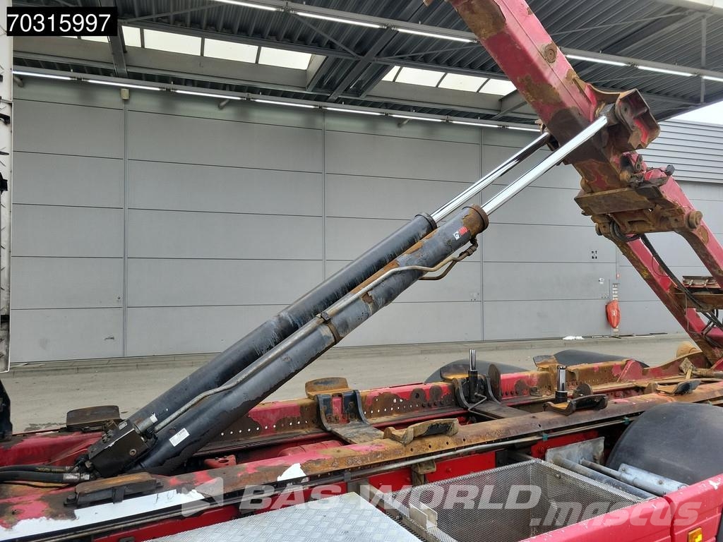 Scania R580 R 6X2 NL-Truck HIAB XR21SL56 Manual ACC Full Vrachtwagen met containersysteem